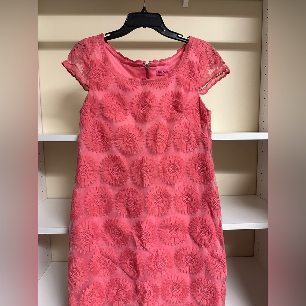 Betsy Johnson Pink Floral Dress